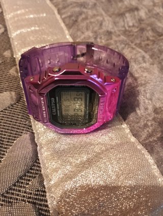Reloj Calypso Unisex Rosa y Morado