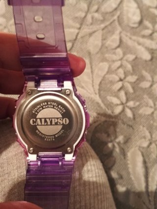 Reloj Calypso Unisex Rosa y Morado