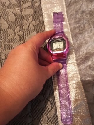 Reloj Calypso Unisex Rosa y Morado