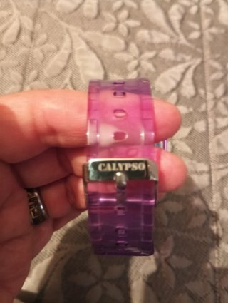 Reloj Calypso Unisex Rosa y Morado