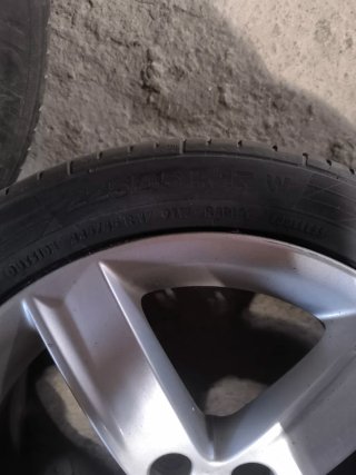 5 llantas originales Audi 17 5x112 neumáticos 95%