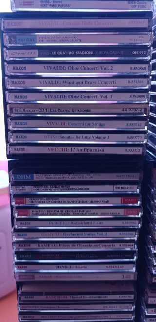 Colección CDs Música Antigua y Clásica