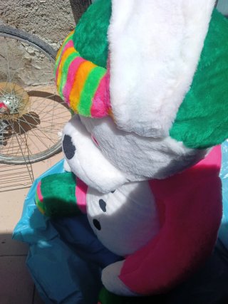 Peluche vintage cane