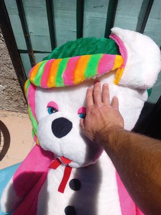 Peluche vintage cane