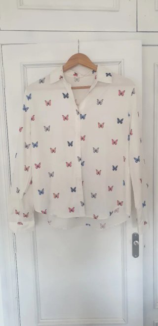 Lote 3 blusas multicolor y morado