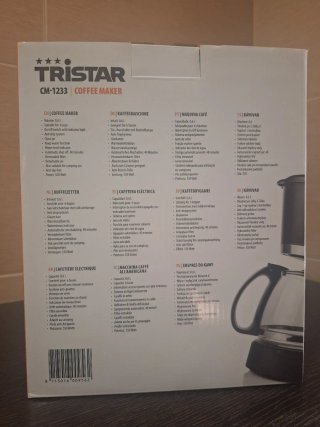 Máquina Café Tristar CM-1233
