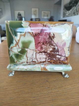 Joyero italiano Onix Mid-Century