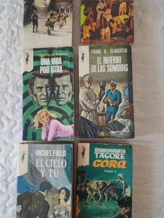 Lote 6 Libri Vintage (Spagnolo)