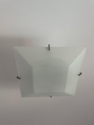 Lámpara de techo de cristal + regalo