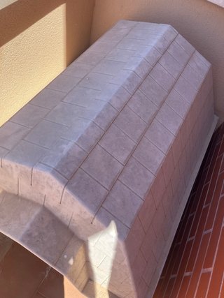 Caseta para perro beige y verde