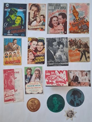 Lote 32 programas cine años 40