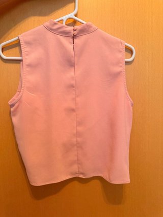 Blusa Crop Top Okeysi Talla XS color coral