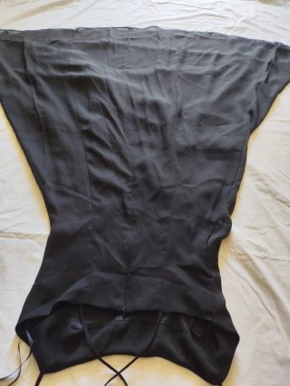 Vestido Negro Tirantes Raquel Vega