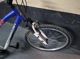 Bicicleta de Montaña 26 Blanca y Azul