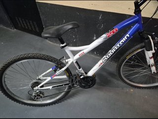 Bicicleta de Montaña 26 Blanca y Azul
