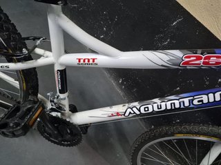 Bicicleta de Montaña 26 Blanca y Azul