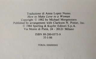 Come far l'amore a una donna