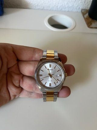 Reloj Casio MTP-1302PSG-7AV bicolor
