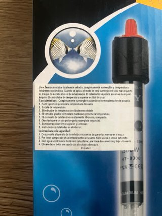 Calentador Acuario Boyu HT-8300