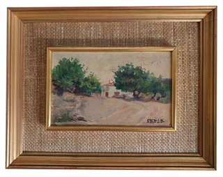 2 Cuadros José Peris Aragó Paisaje