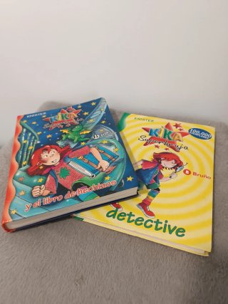 Lote 8 libros colección Kika Superbruja