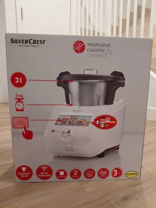 Robot Cocina Silvercrest Monsieur Cuisine Connect