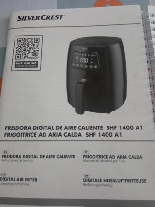 Freidora de aire Silvercrest