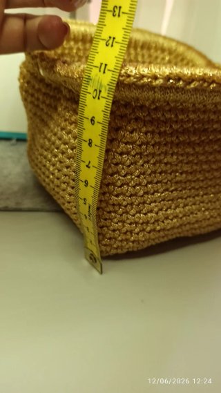 Bolso de fiesta dorado