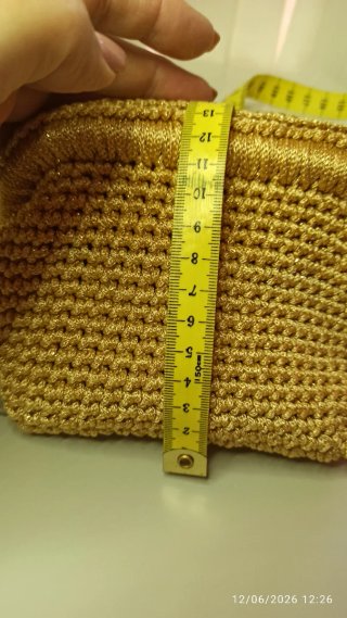 Bolso de fiesta dorado