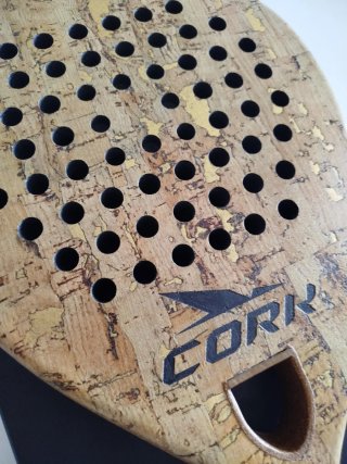 Pala Pádel Cork Hybrid Premium en muy  buen estado