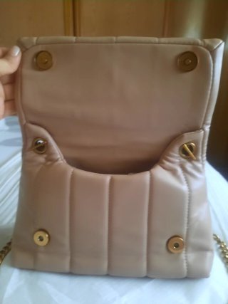 Bolso Bimba y Lola Beige Dorado