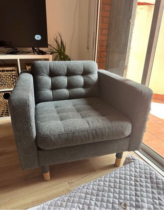 Butaca Landskrona 1 plaza + funda IKEA