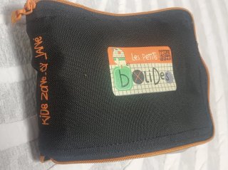 Bolsa de viaje plegable Jané gris y negra, 4€!!