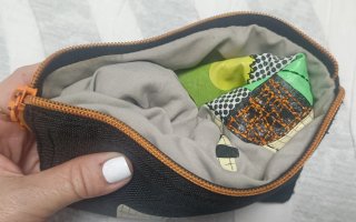 Bolsa de viaje plegable Jané gris y negra, 4€!!