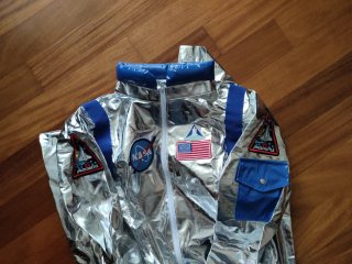 Disfraz Astronauta NASA plateado