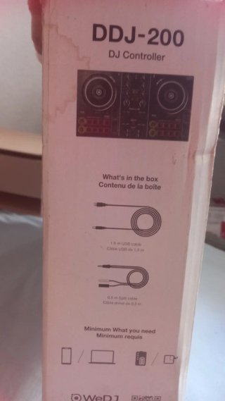 Controladora DJ Pioneer DDJ-200 Negra