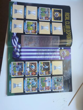 Álbum Liga Fútbol 95/96 + 200 cromos