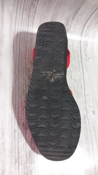 Zapato mallorquina mujer rojo