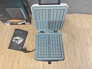 Cecotec Gofrera Eléctrica Fun Gofrestone 4Inox.