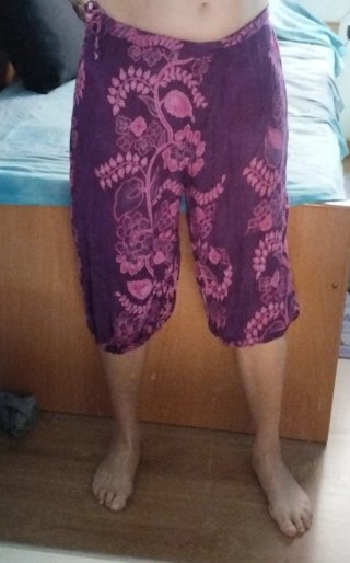 Pantalón de verano estampado