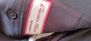Traje Emilio Tucci Marrón Talla 52