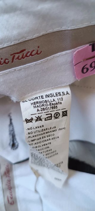 Traje Emilio Tucci Marrón Talla 52