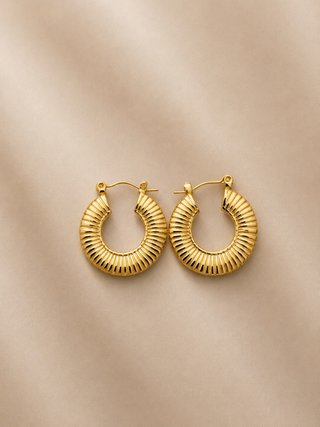 Pendientes Aro Dorados