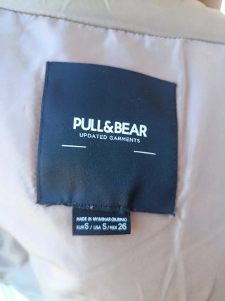 Chaleco beige/Marrón