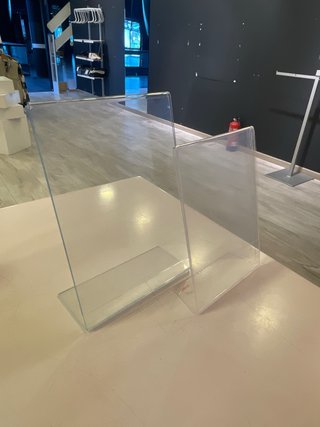 Marcos transparentes para carteles