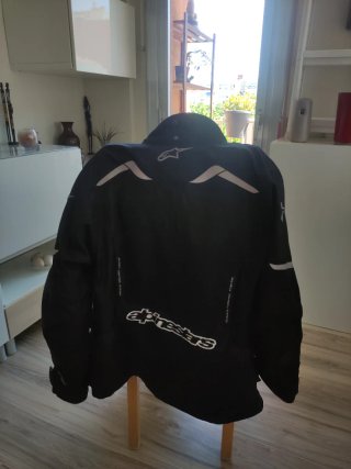 Chaqueta Moto Alpinestars Negra