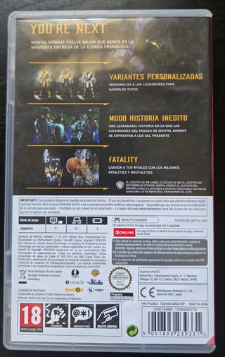 Mortal Kombat 11 Nintendo Switch