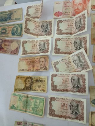 Lote de Billetes Extranjeros