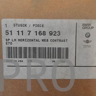 MOLDURA REJILLA LATERAL PARACHOQUES BMW X5 NUEVO