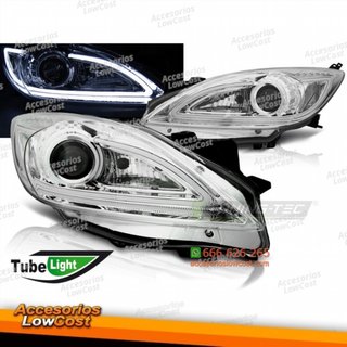 FAROS DELANTEROS PARA MAZDA 3 09-10.13 TUBO DE LU
